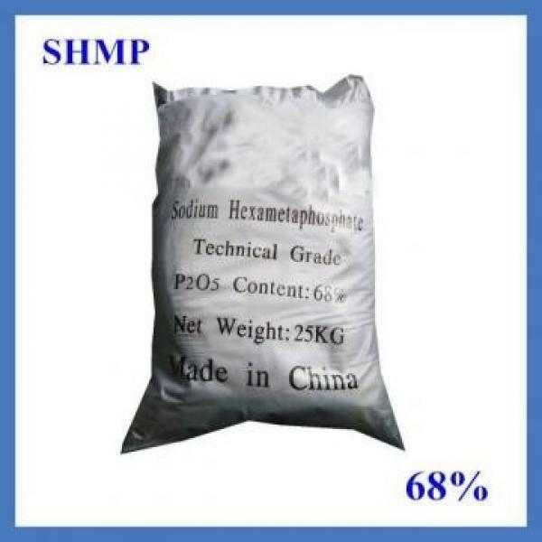 Hexamétaphosphate de sodium de gisement de pétrole de catégorie industrielle (SHMP) numéro de CAS : 10124-56-8 #3 image